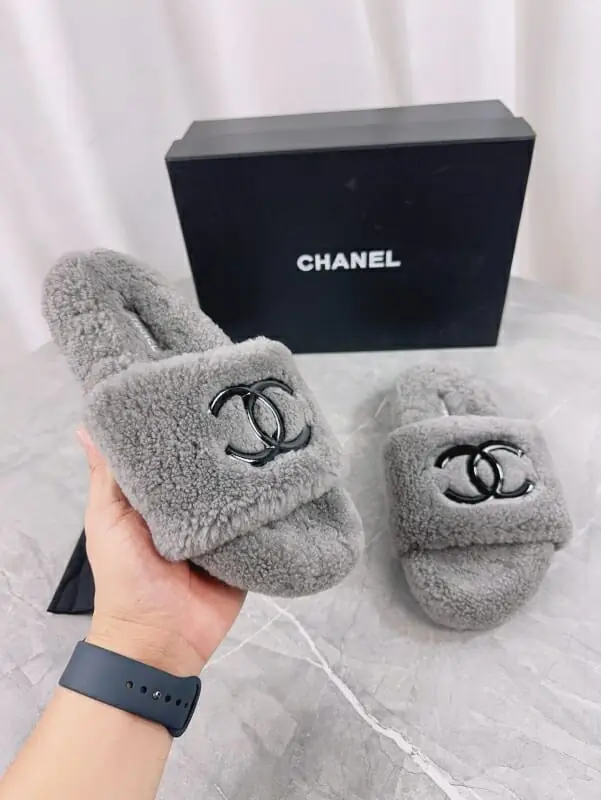 chanel chaussons pour femme s_12453703